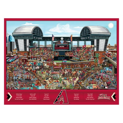 Arizona Diamondbacks Fanpoint 500-Piece Joe Journeyman Puzzle