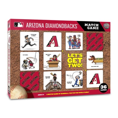 Arizona Diamondbacks Fanpoint Licensed Memory Match Game