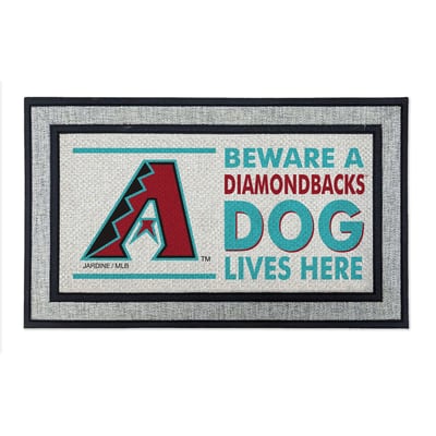 Arizona Diamondbacks Jardine 18" x 30" Indoor/Outdoor Team Dog Lives Here