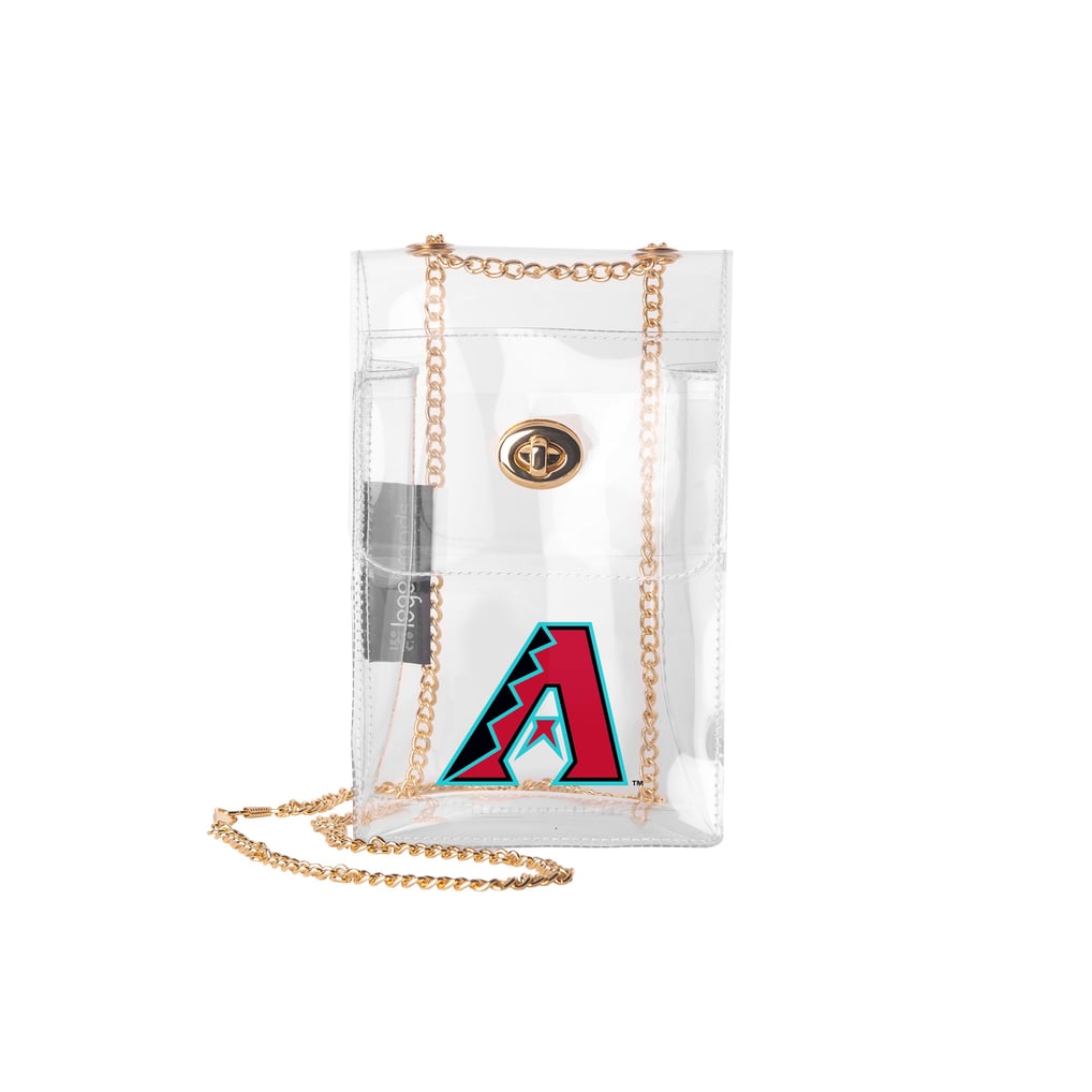 Sac bandoulière transparent essentiel avec logo Arizona Diamondbacks
