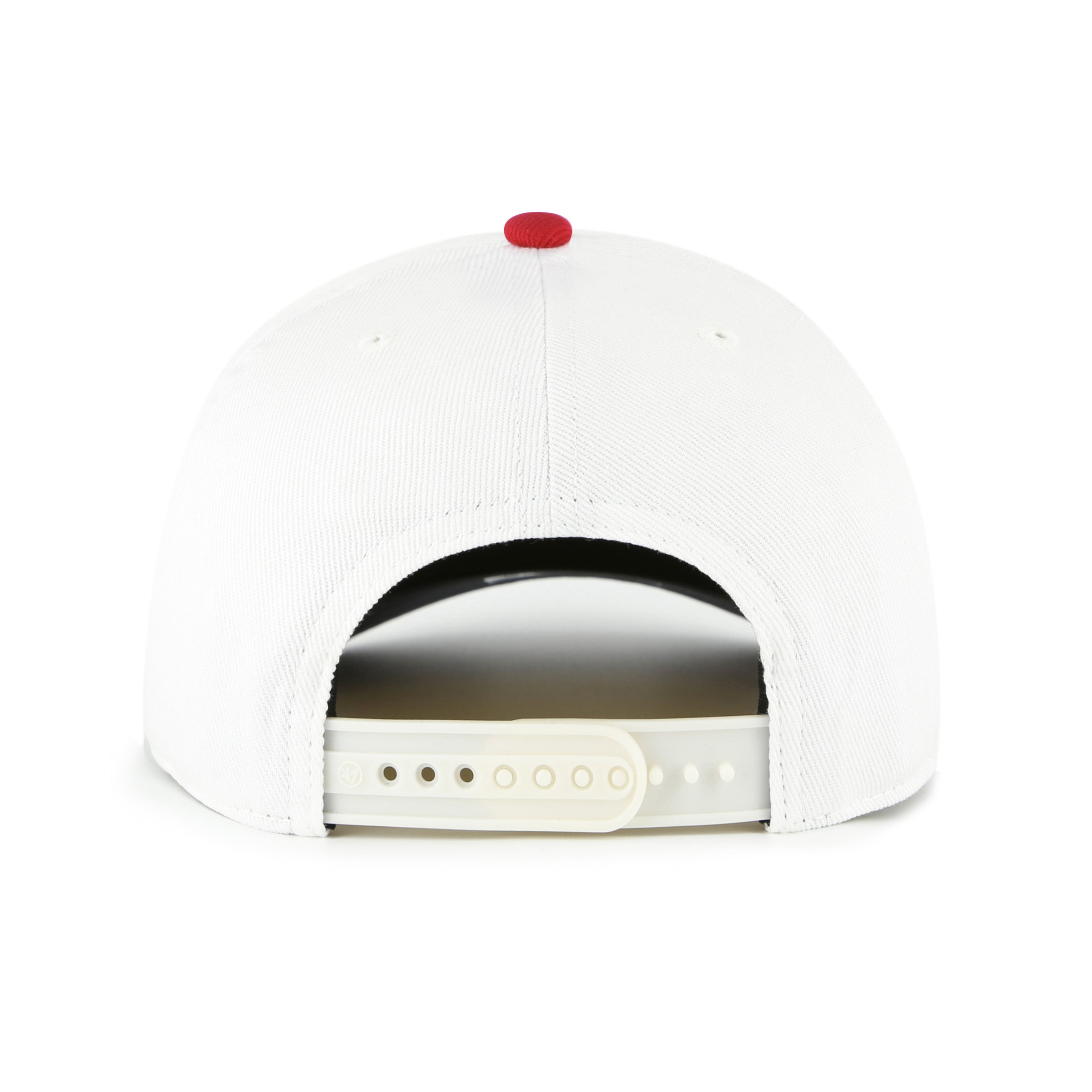 Men's '47 White/Red Arizona Diamondbacks Enfield Hitch Adjustable Hat