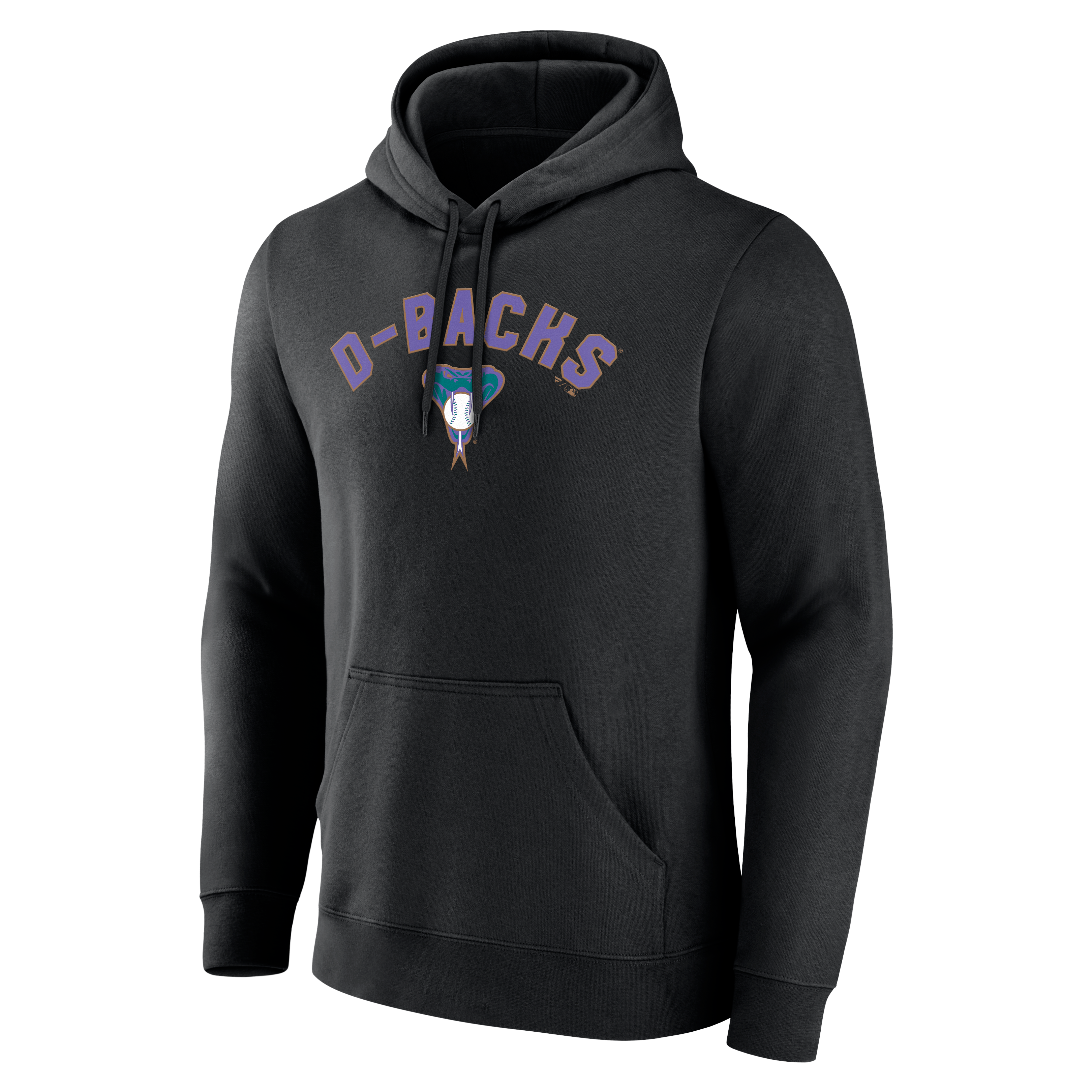 Men's Black Arizona Diamondbacks Cooperstown Collection Winning Streak Personalized Name & Number Hoodie