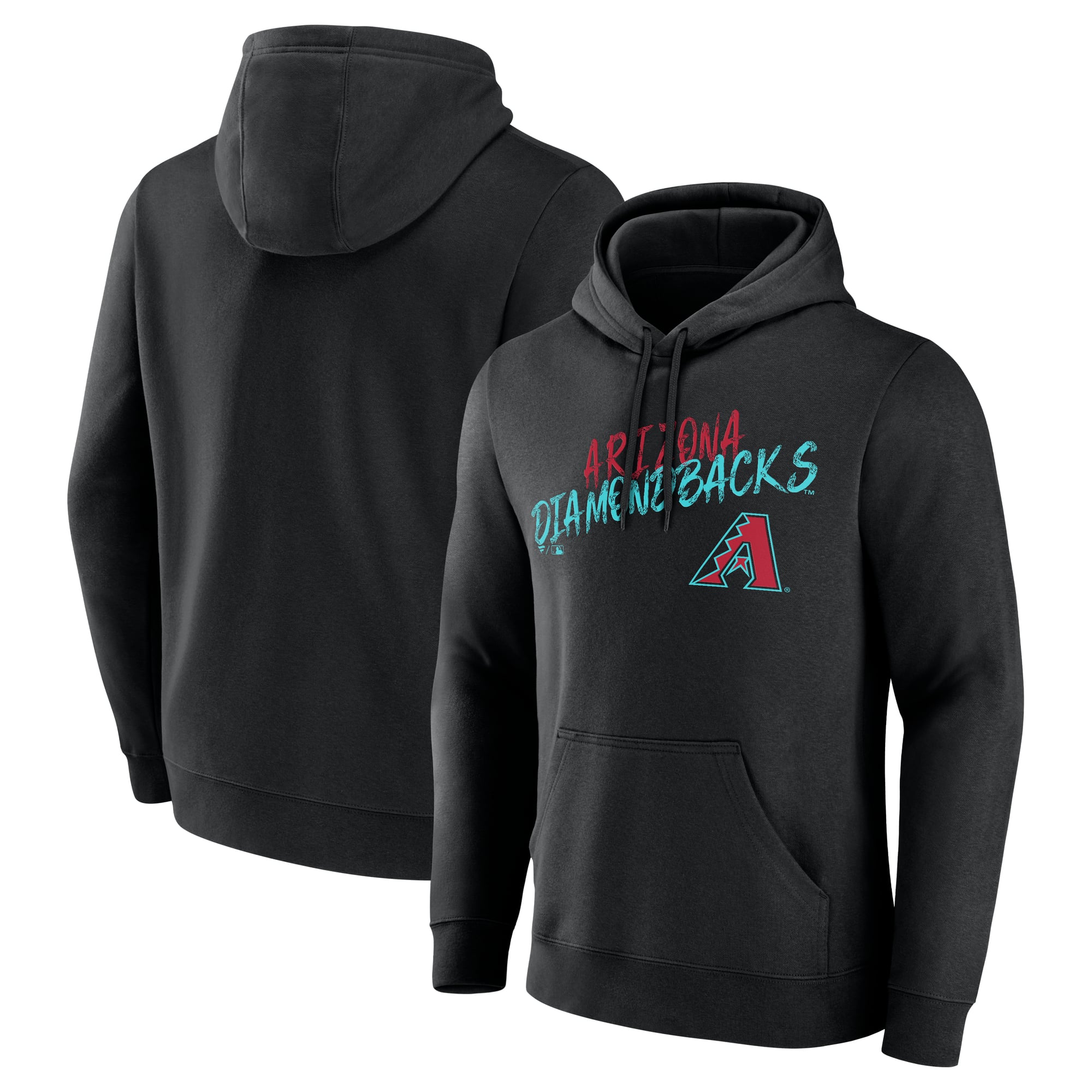 Sweat à capuche Hustle noir pour homme Arizona Diamondbacks