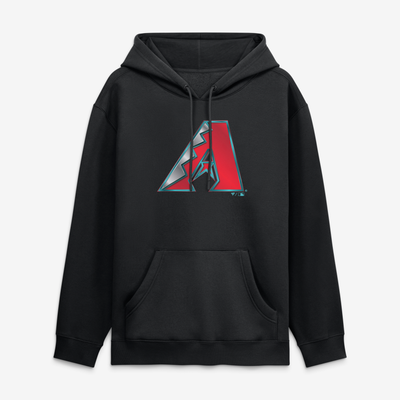 Arizona Diamondbacks Metallic Mascot Hoodie - Black