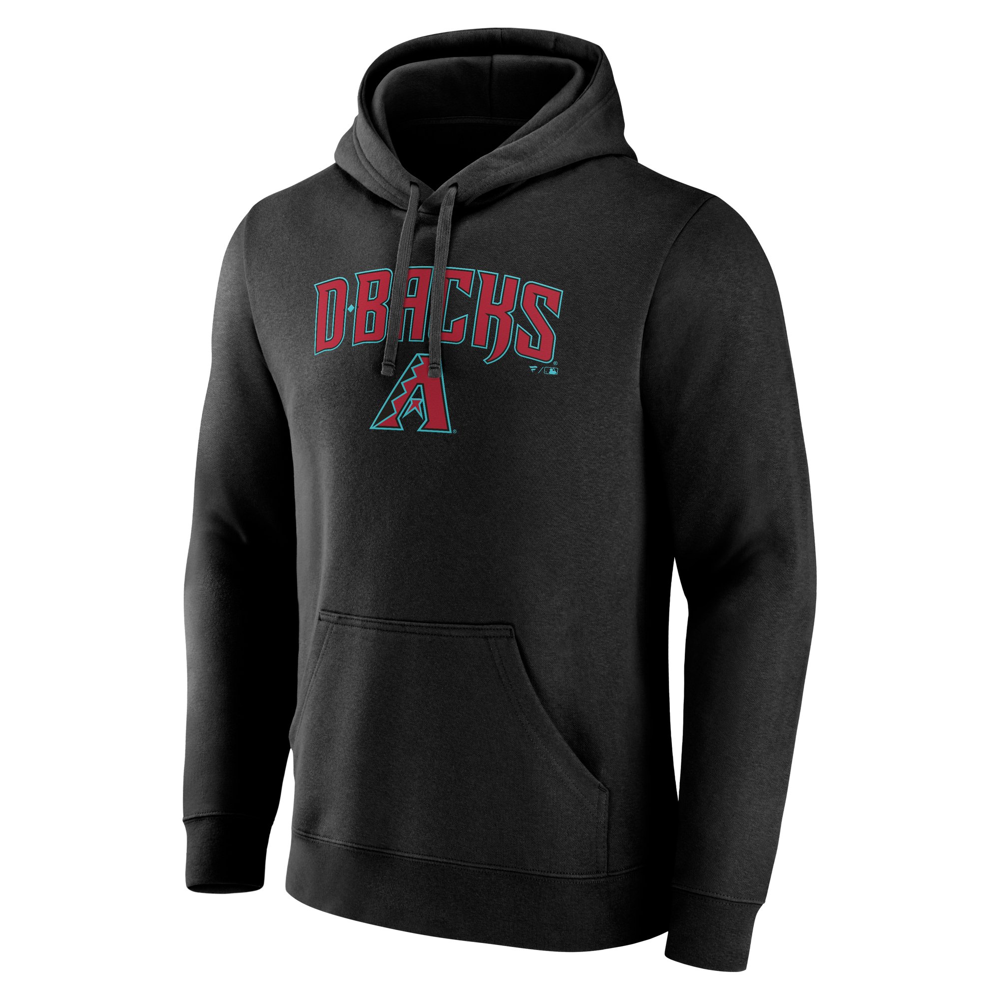 Sweat à capuche Team Lockup pour homme, couleur anthracite, Arizona Diamondbacks