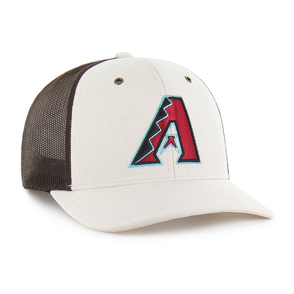 Casquette trucker ajustable Carhartt x '47 Arizona Diamondbacks naturelle/marron non teinte pour homme