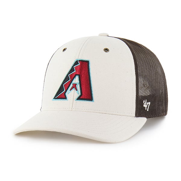 Casquette trucker ajustable Carhartt x '47 Arizona Diamondbacks naturelle/marron non teinte pour homme