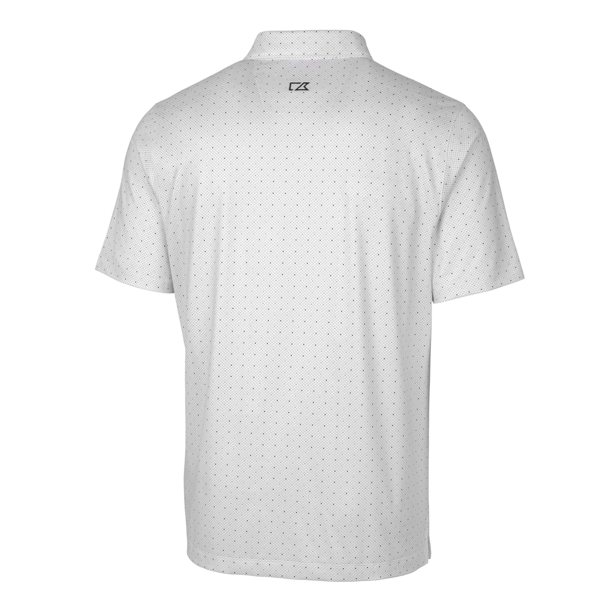 Men's Cutter & Buck  Charcoal Arizona Diamondbacks Pike Double Dot Stretch Big Tall Polo