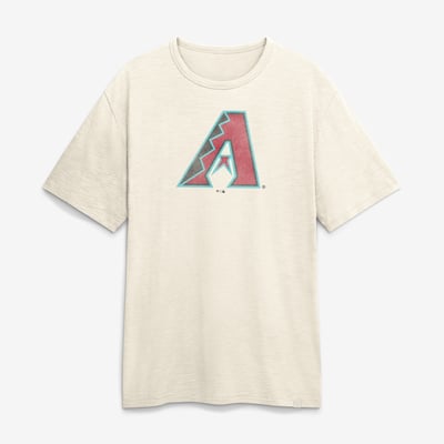 Arizona Diamondbacks Fanatics Stadium Slub T-Shirt - Cream