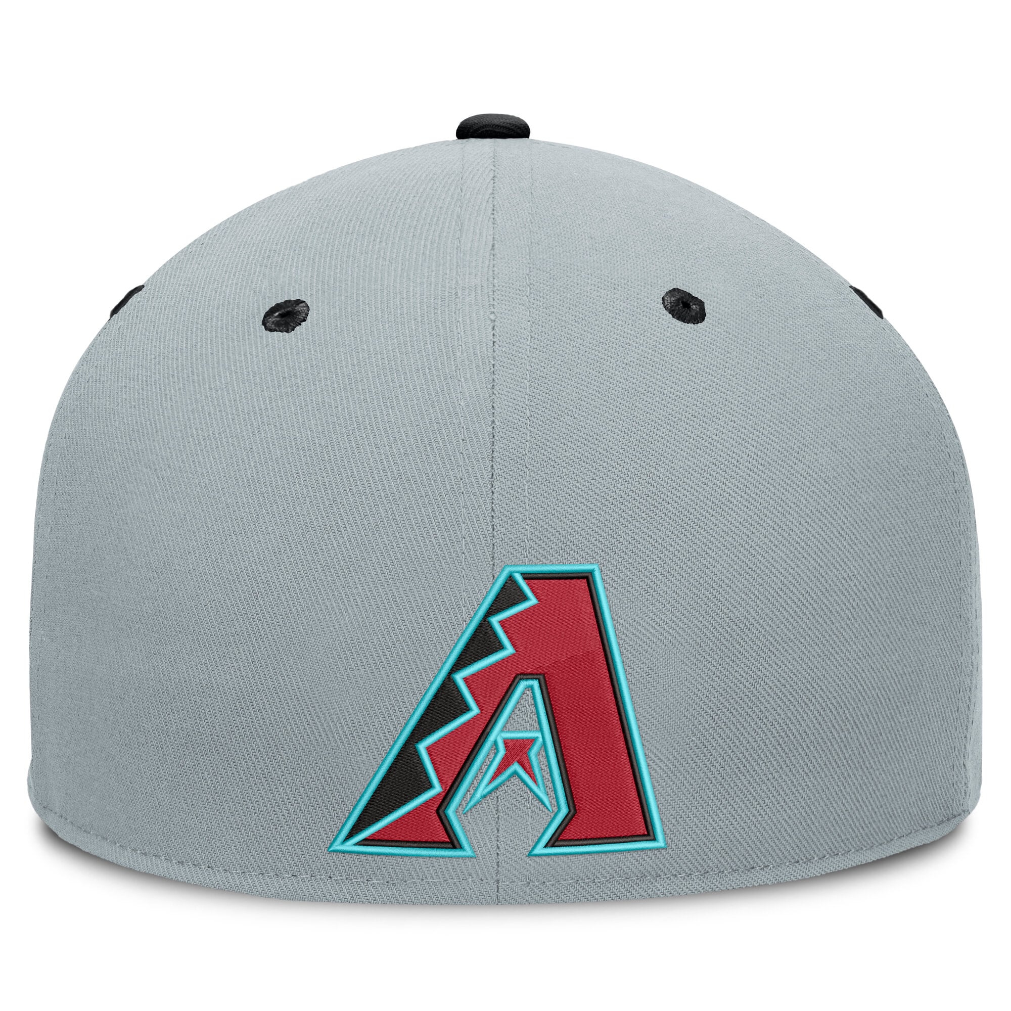 Men's Fanatics Gray Arizona Diamondbacks Jersey Twill Fitted Hat