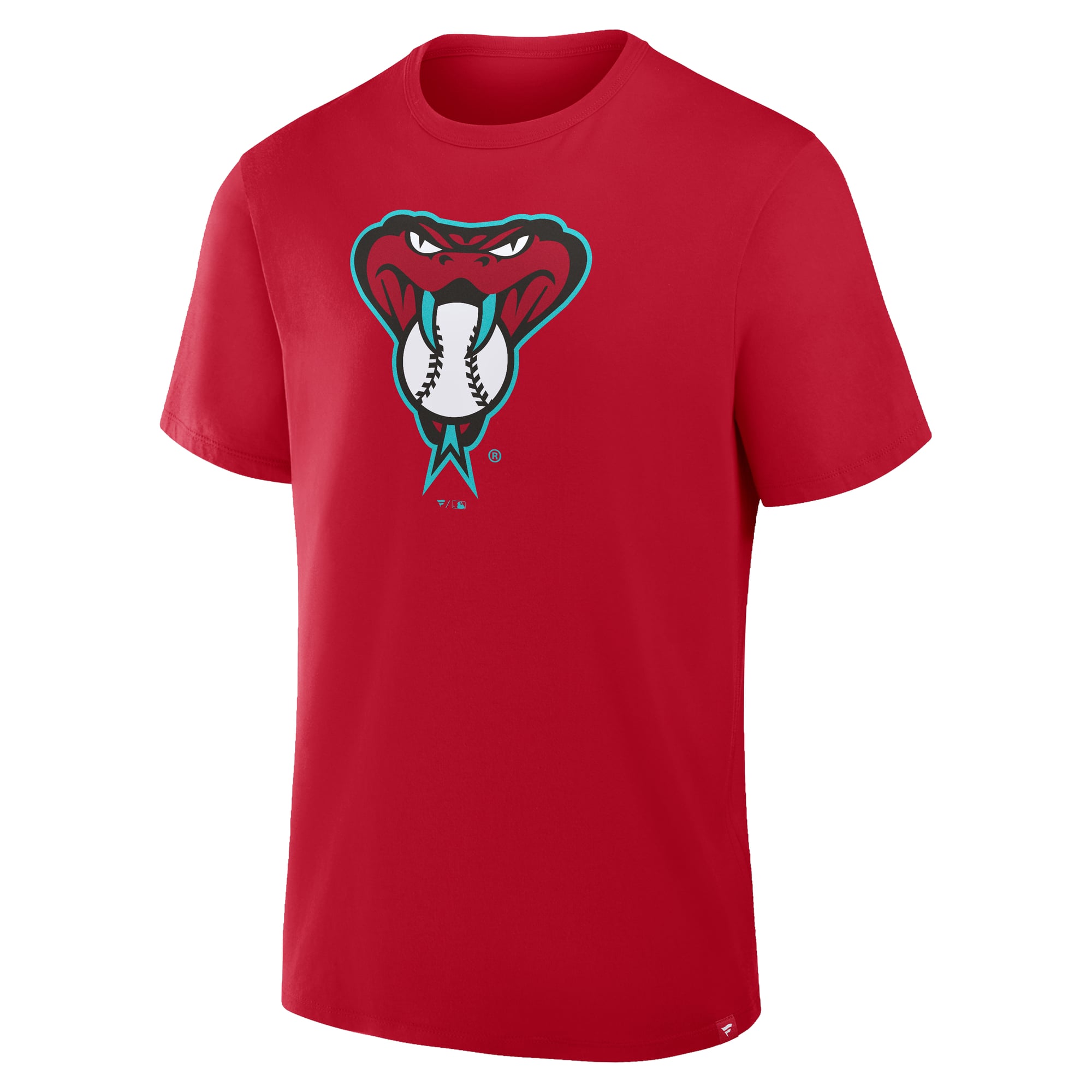 T-shirt Fanatics rouge pour homme, logo alternatif des Arizona Diamondbacks, collection Legacy