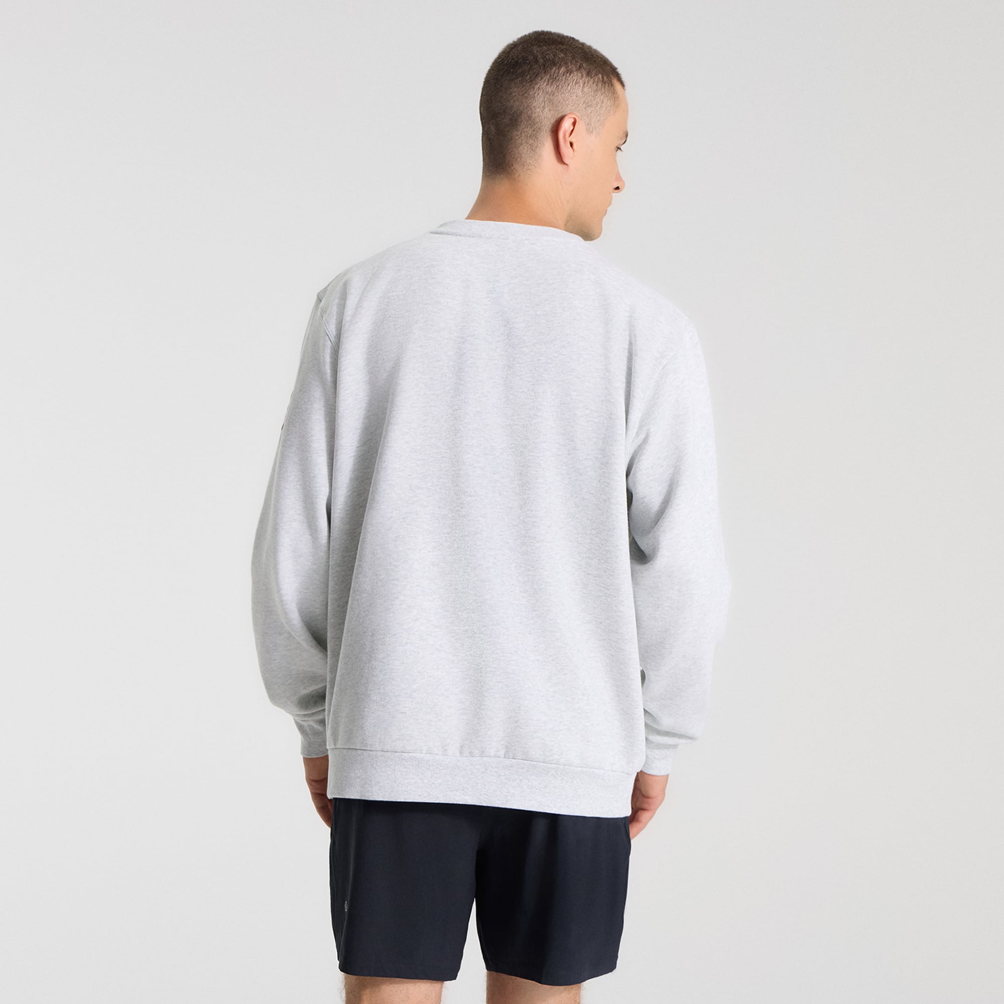 Men's lululemon Heathered Core Ultra Light Grey Arizona Diamondbacks Steady State Sweatshirt