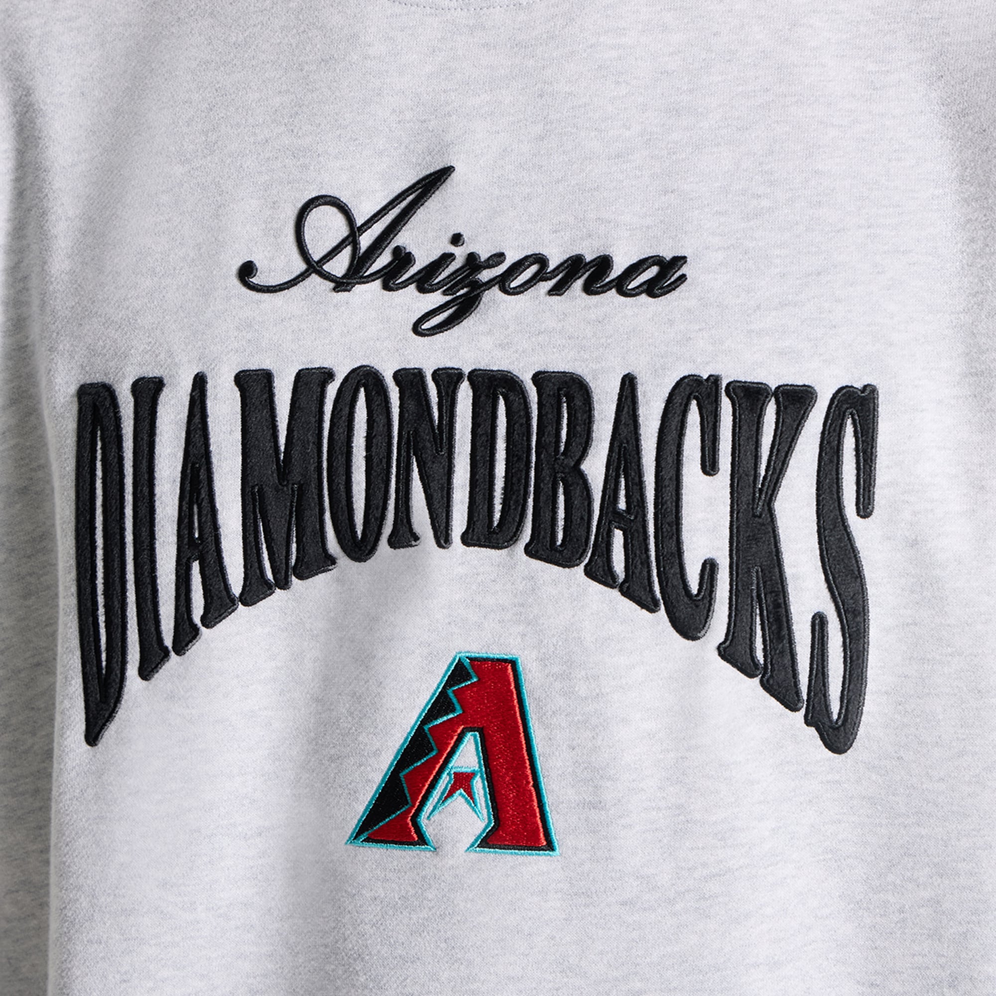 Men's lululemon Heathered Core Ultra Light Grey Arizona Diamondbacks Steady State Sweatshirt