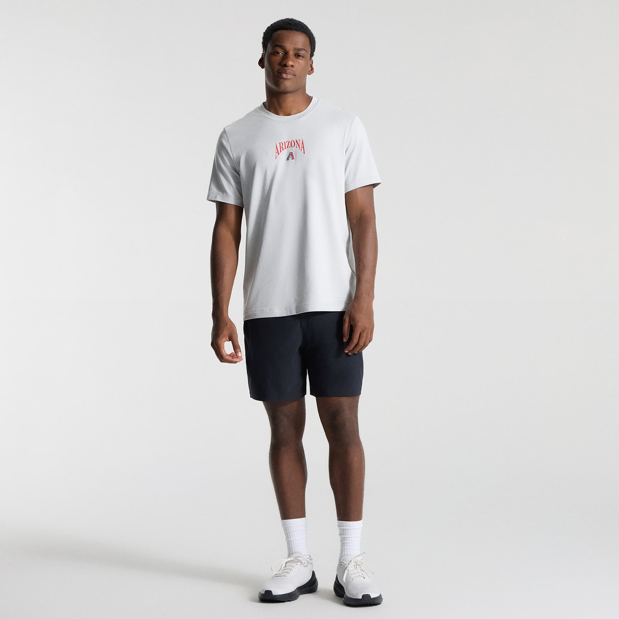 T-shirt en jersey doux pour homme lululemon Heathered Silver Drop Arizona Diamondbacks