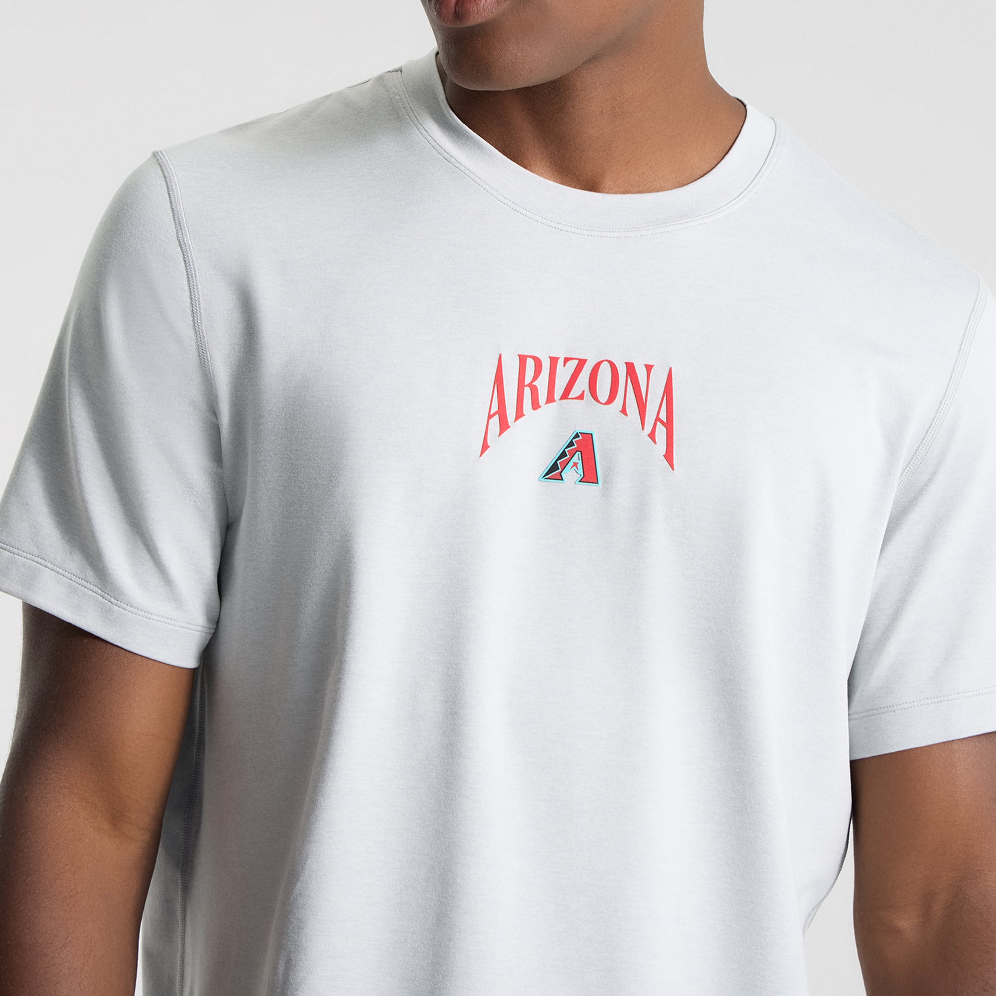 T-shirt en jersey doux pour homme lululemon Heathered Silver Drop Arizona Diamondbacks