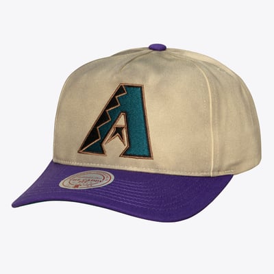  Arizona Diamondbacks Mitchell & Ness Retro Roots Deadstock Cooperstown Adjustable Hat - Cream
