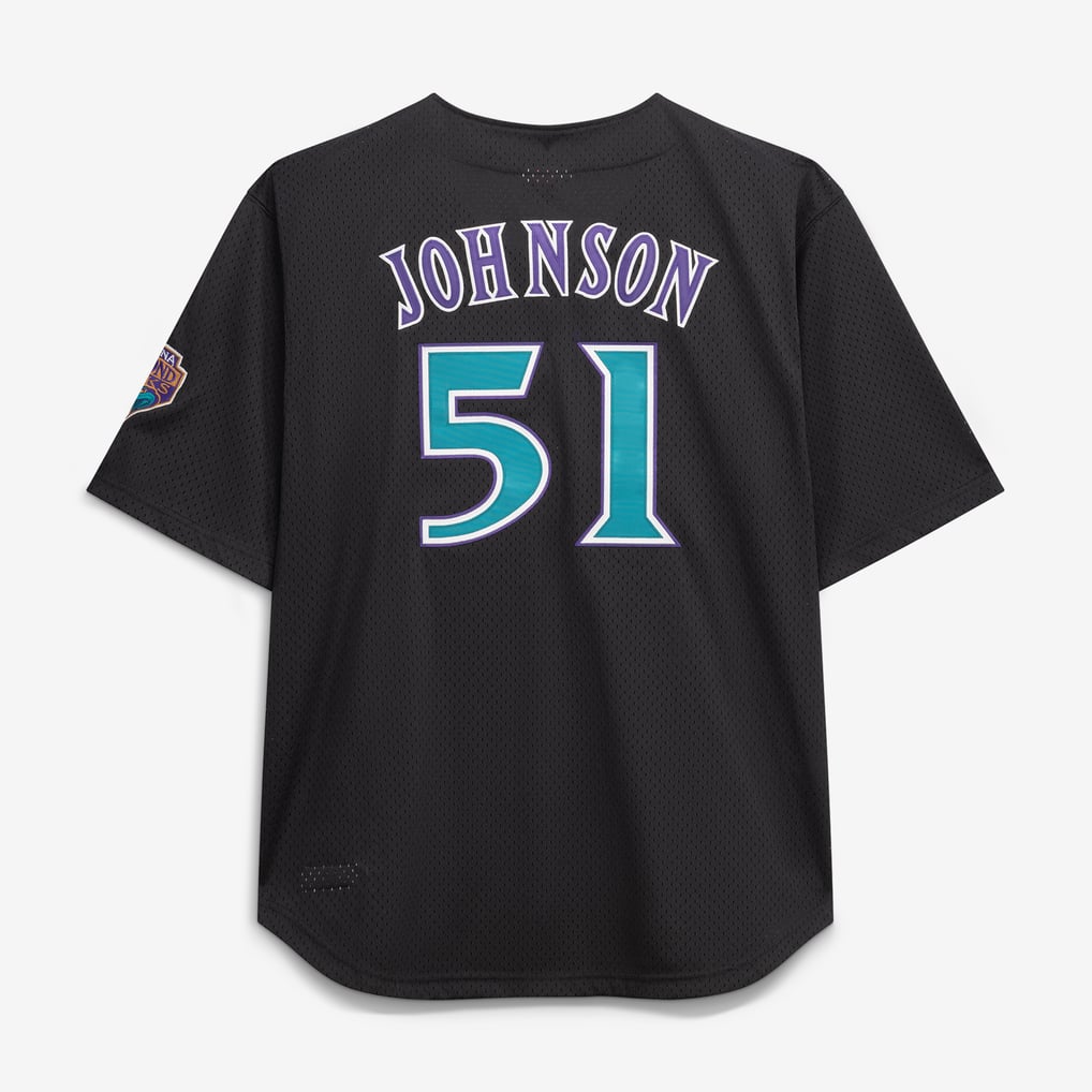 メンズ Mitchell&Ness ランディ・ジョンソン ブラック アリゾナ 