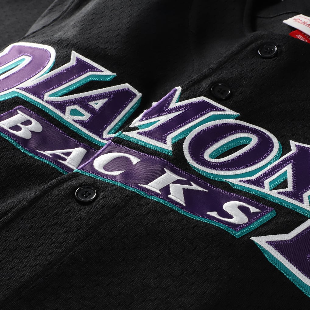 メンズ Mitchell&Ness ランディ・ジョンソン ブラック アリゾナ 