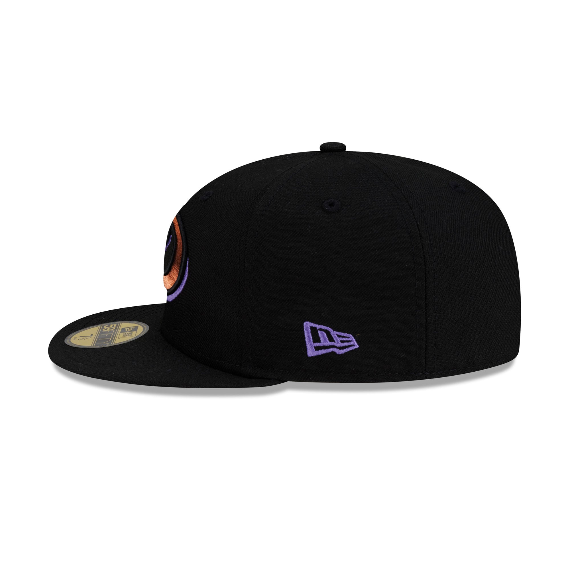 Men's New Era  Black Arizona Diamondbacks 2001 World Series Champions 25th Anniversary Side Patch 59FIFTY Fitted Hat