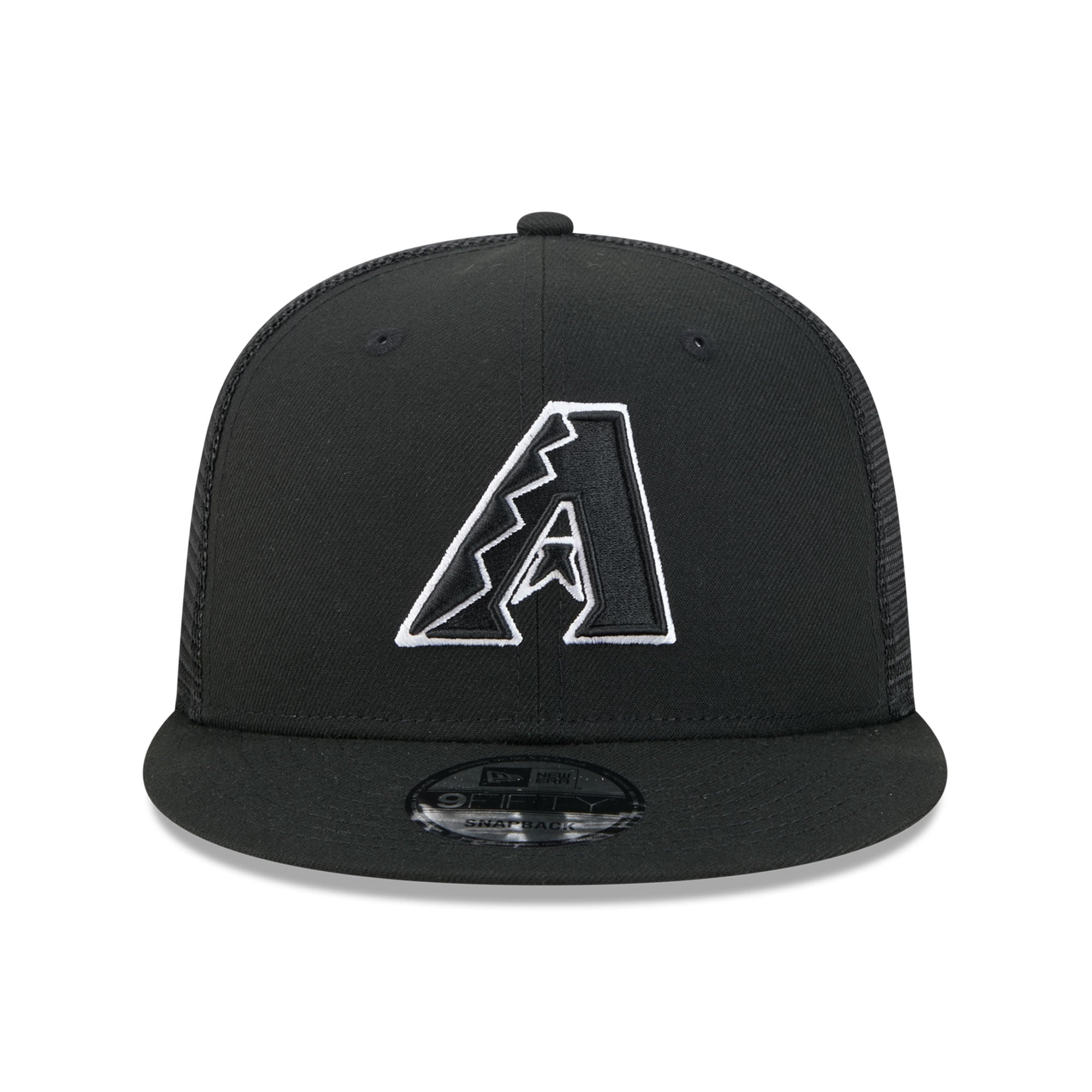 Casquette trucker ajustable New Era Arizona Diamondbacks 9FIFTY noire pour homme