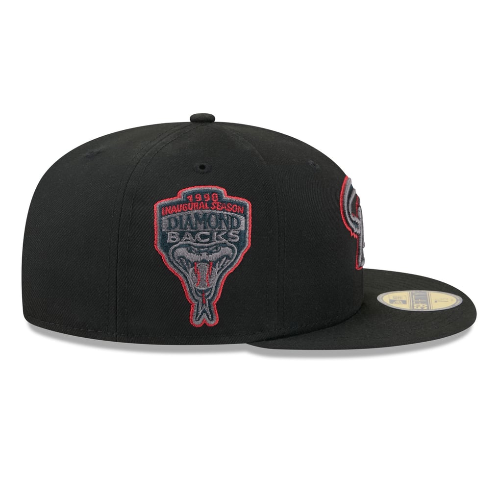 Arizona Diamondbacks New Era Color Pop 59FIFTY Fitted Hat - Black