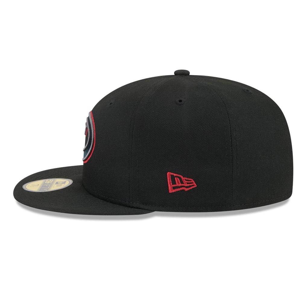 Arizona Diamondbacks New Era Color Pop 59FIFTY Fitted Hat - Black