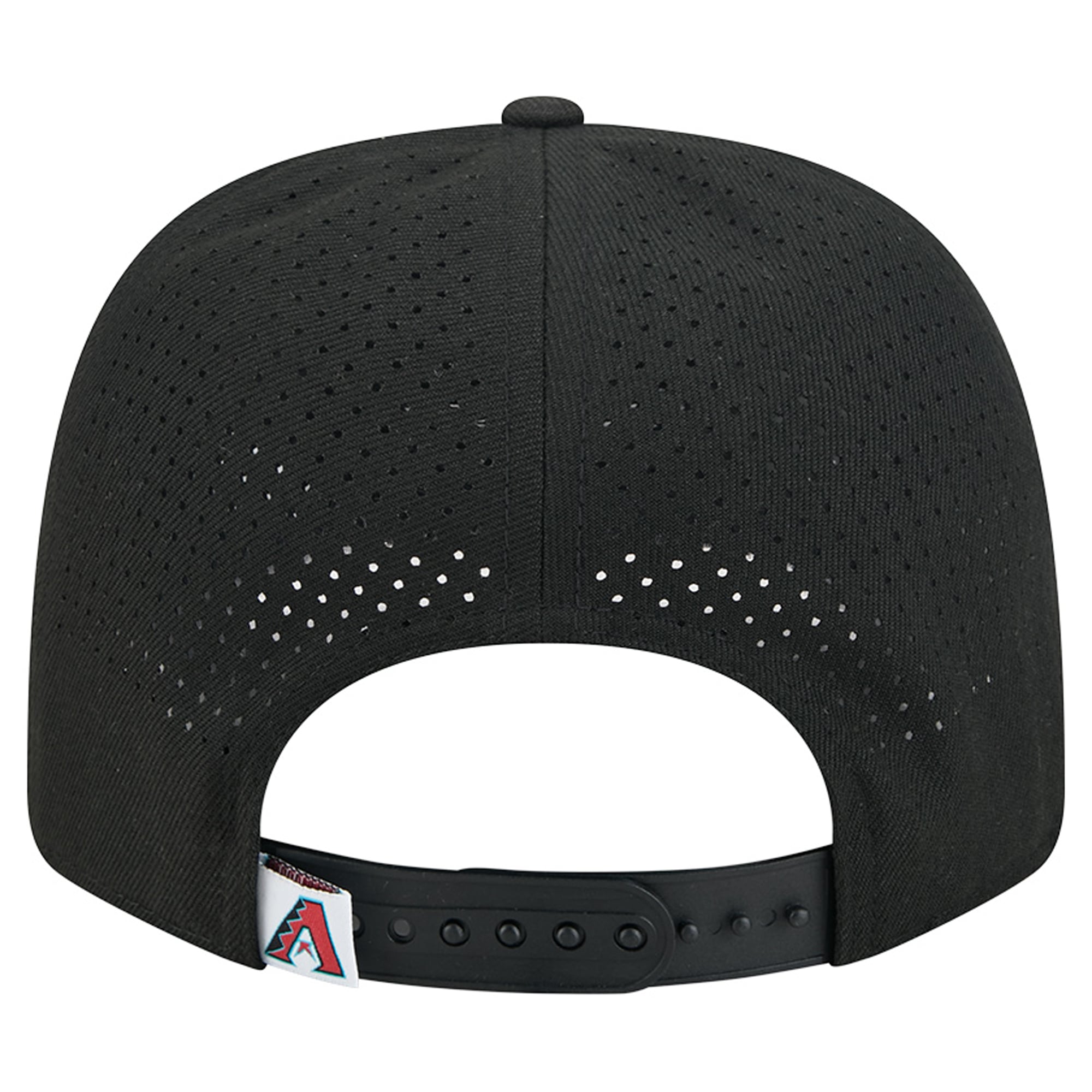 Casquette ajustable New Era Arizona Diamondbacks Performance 9SEVENTY noire pour homme