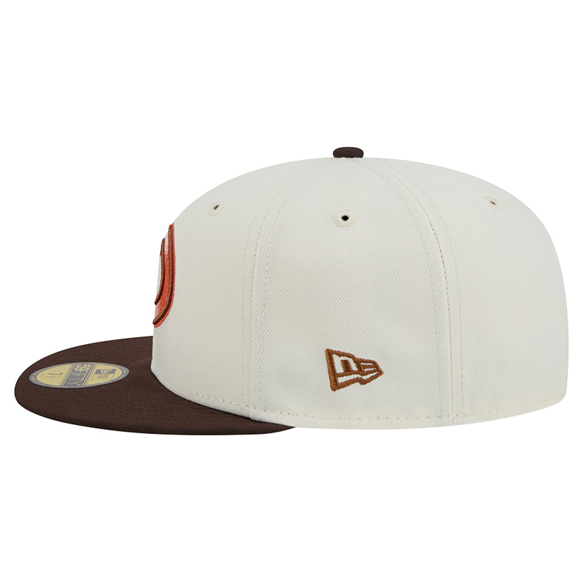 Men's New Era Natural/Brown Arizona Diamondbacks Pumpkin Spice 59FIFTY Fitted Hat