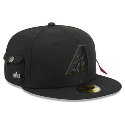 Arizona Diamondbacks New Era x Alpha Industries 59FIFTY Fitted Hat - Black