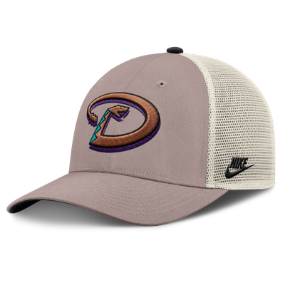Arizona Diamondbacks Nike Rise Adjustable Trucker Hat - Khaki