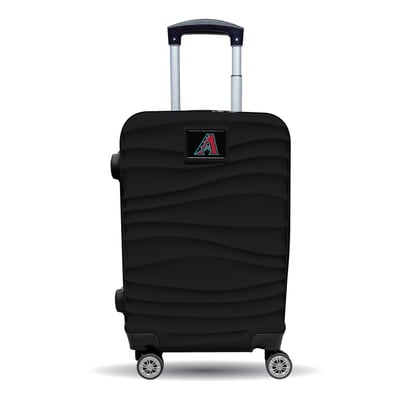 Arizona Diamondbacks MOJO Black Color Blitz Carry-On Hardcase Spinner Luggage
