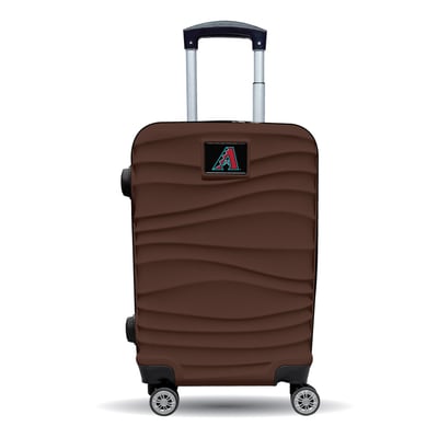 Arizona Diamondbacks MOJO Brown Color Blitz Carry-On Hardcase Spinner Luggage
