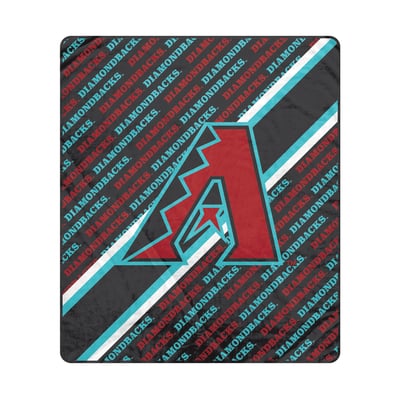 Arizona Diamondbacks Pegasus 60" x 70" Diagonal Lined Wordmark Ultra Soft Blanket