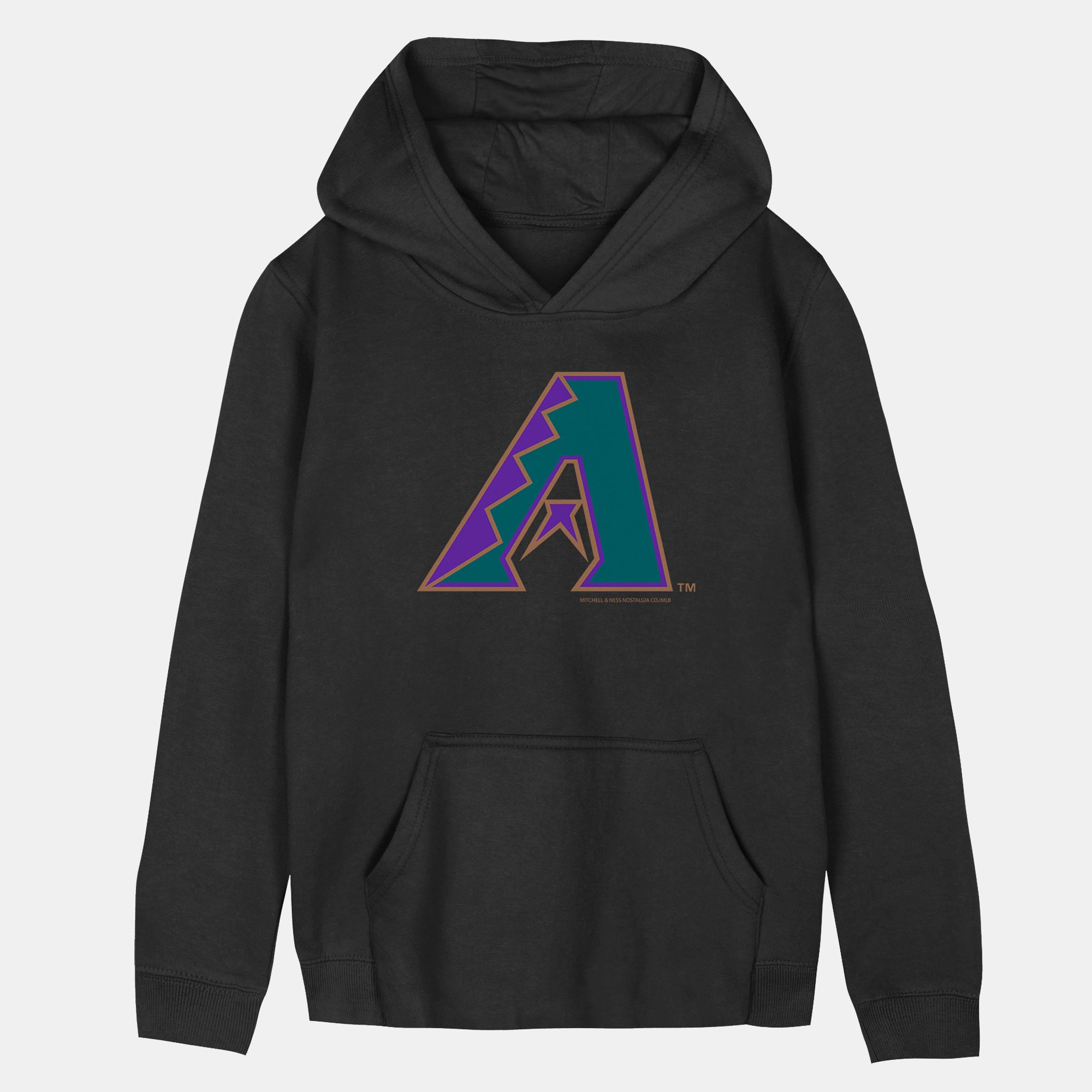 Toddler Mitchell & Ness  Black Arizona Diamondbacks Retro Logo Hoodie