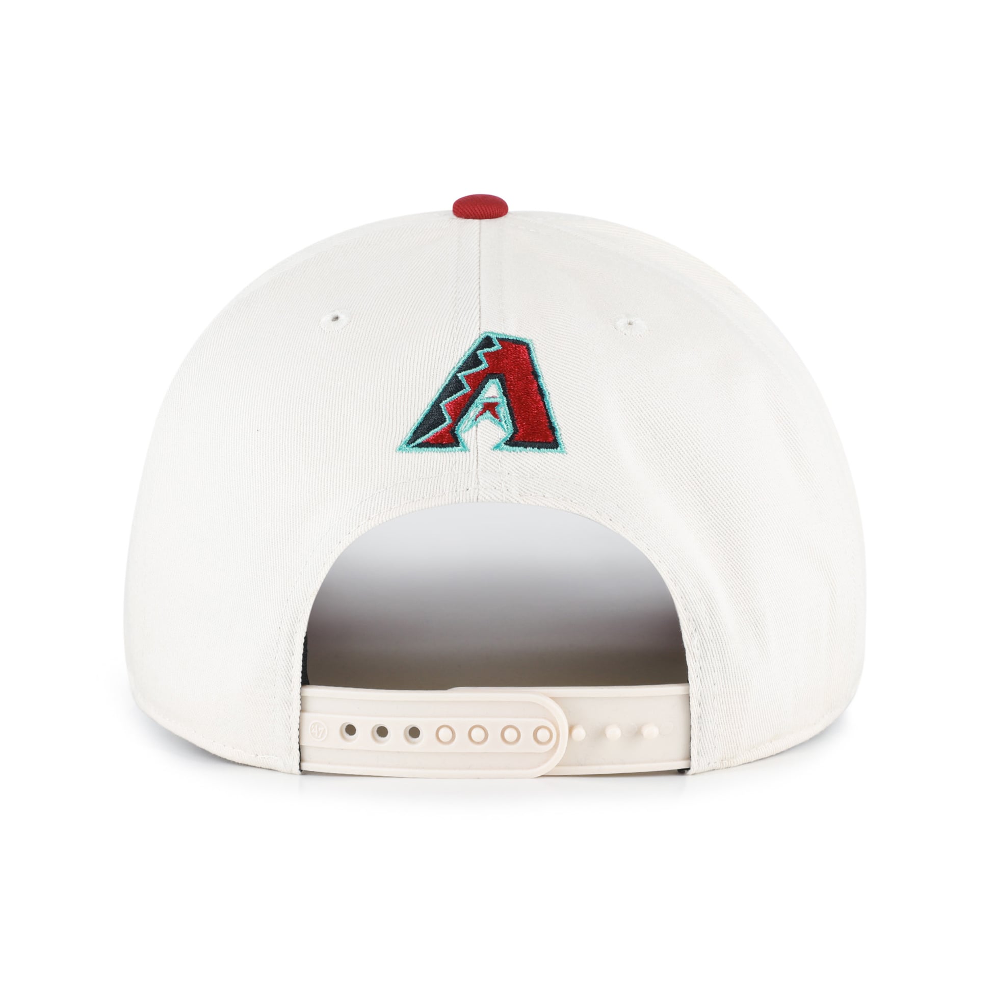 Unisex '47 Natural/Red Arizona Diamondbacks Rope Script Hitch Adjustable Hat