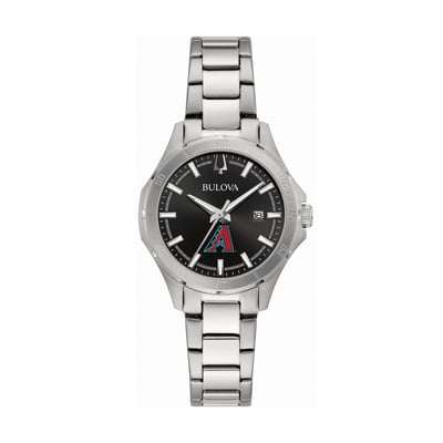 Arizona Diamondbacks Bulova Women's Stainless Steel Classic Sport Watch