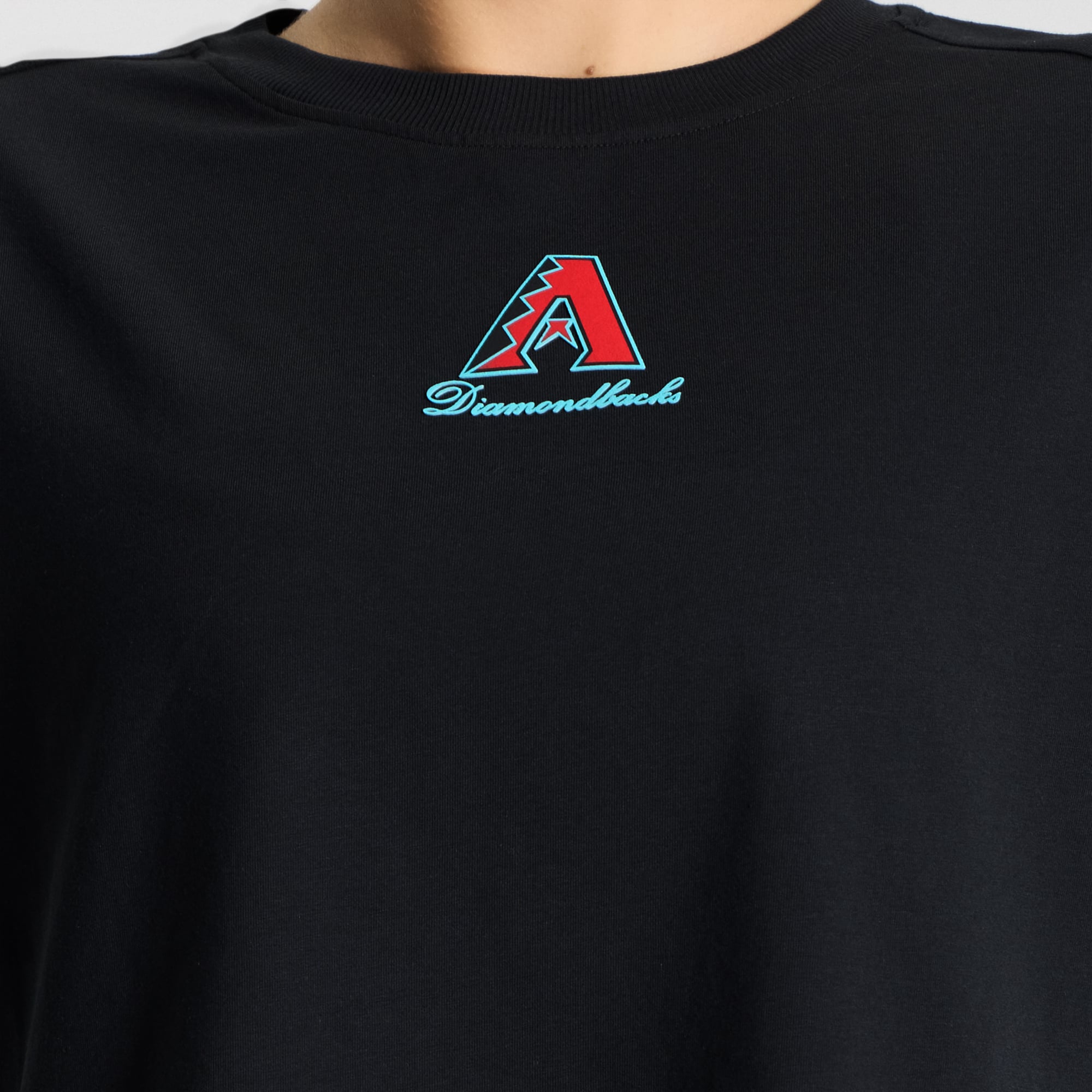 T-shirt court en coton biologique All Yours Arizona Diamondbacks noir pour femme de lululemon