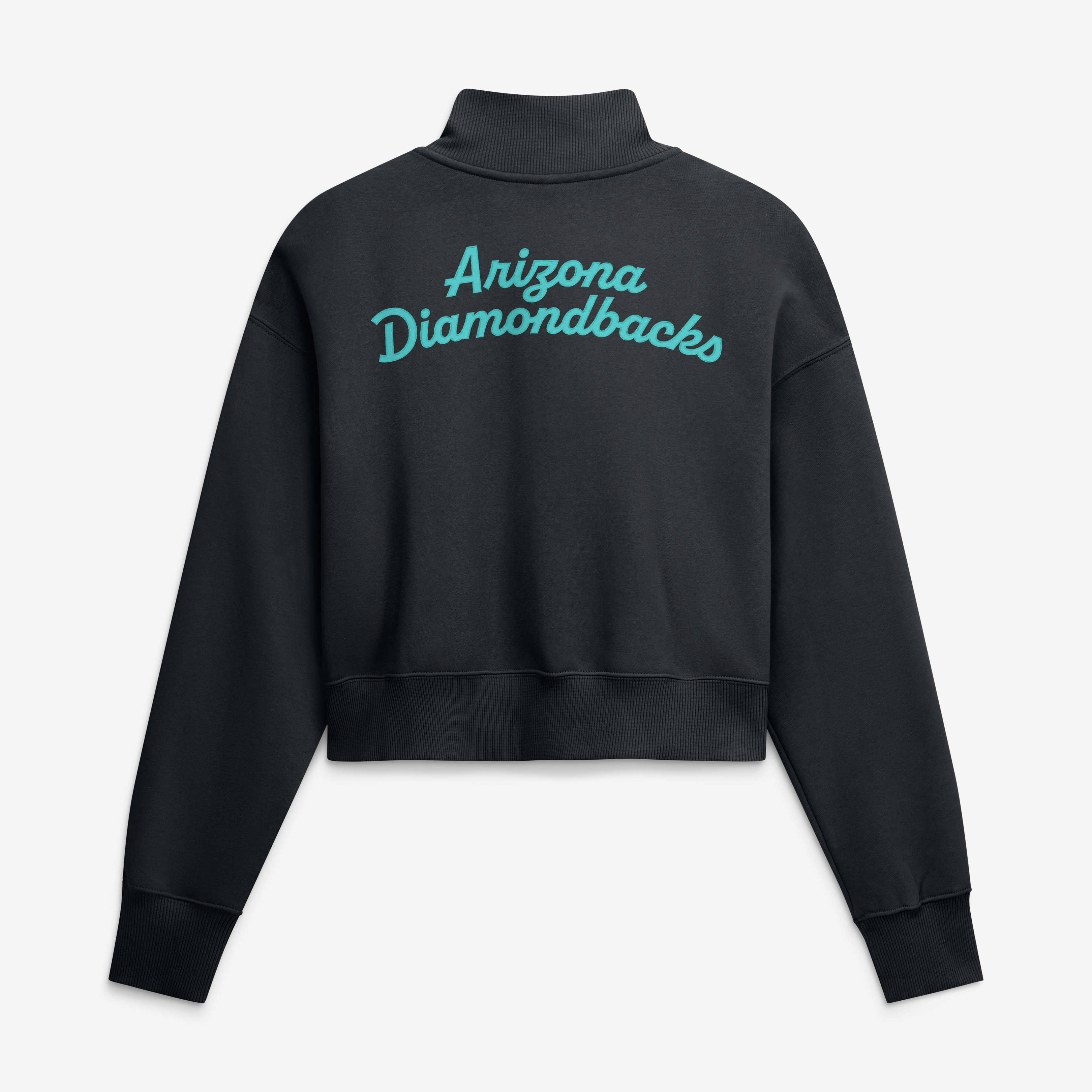 Women's Nike Black Arizona Diamondbacks Primetime Phoenix Fleece Half-Zip Sweatshirt