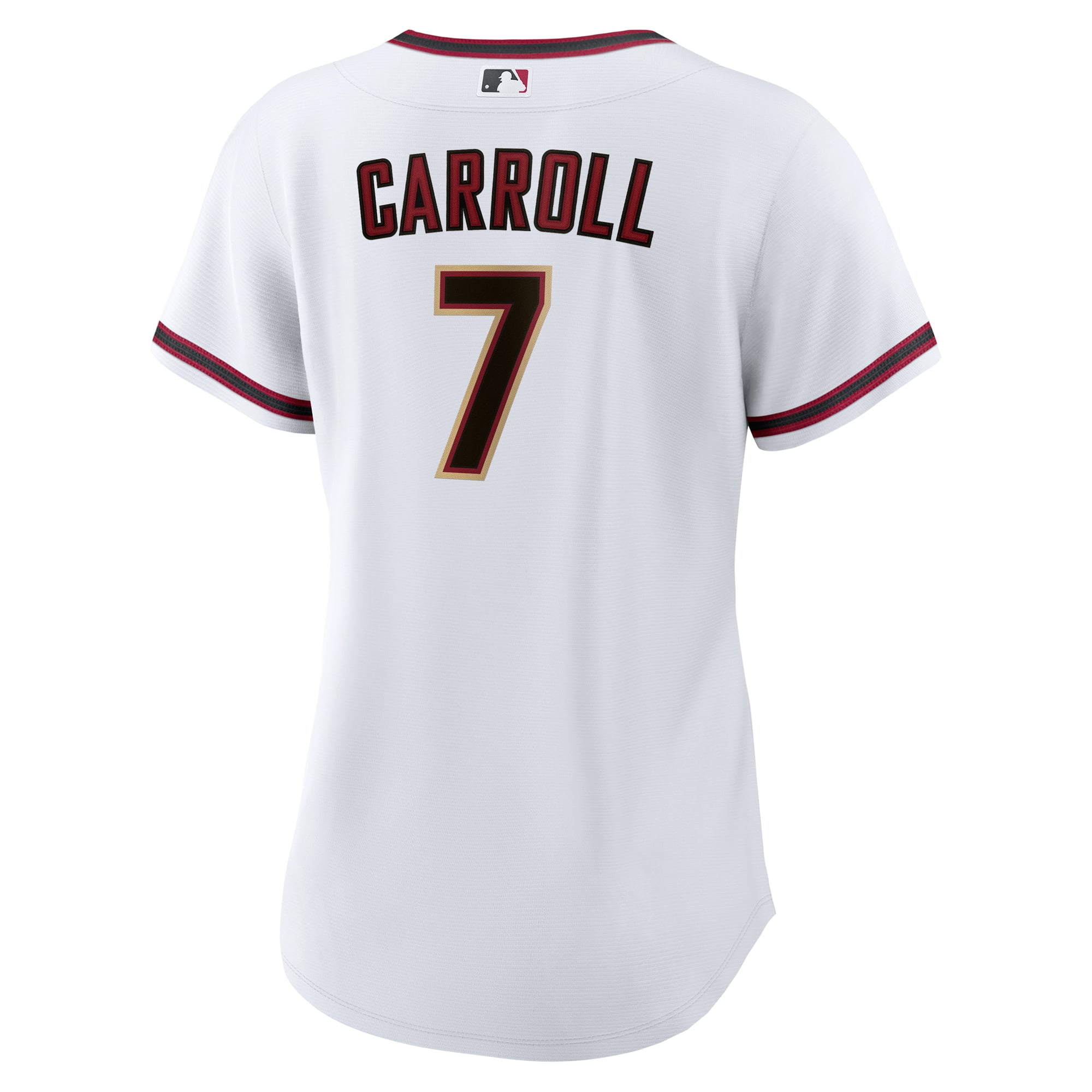 Maillot réplique domicile Nike Corbin Carroll blanc pour femme, Arizona Diamondbacks