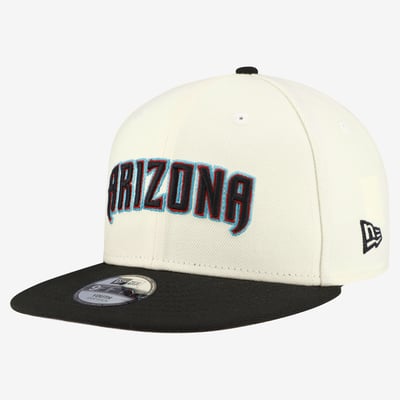  Arizona Diamondbacks New Era Youth Two-Tone 9FIFTY Snapback Hat - White