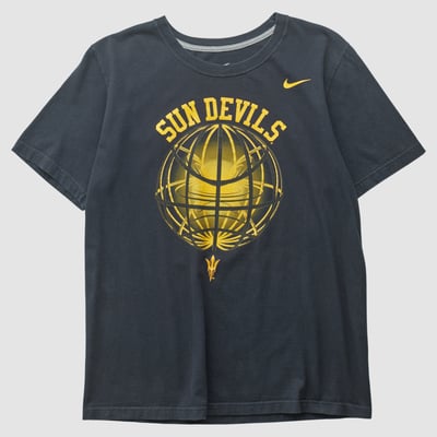 Arizona State Sun Devils Nike 2010s T-shirt - Black - L by Fanatics Real Vintage