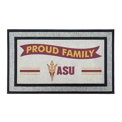 Arizona State Sun Devils Jardine 18" x 30" Proud Family Doormat
