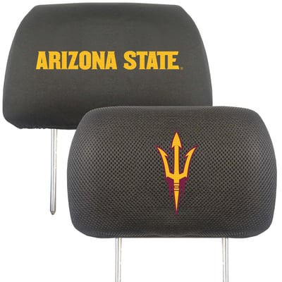 Arizona State Sun Devils Logo Brands Car Head Rest Cover