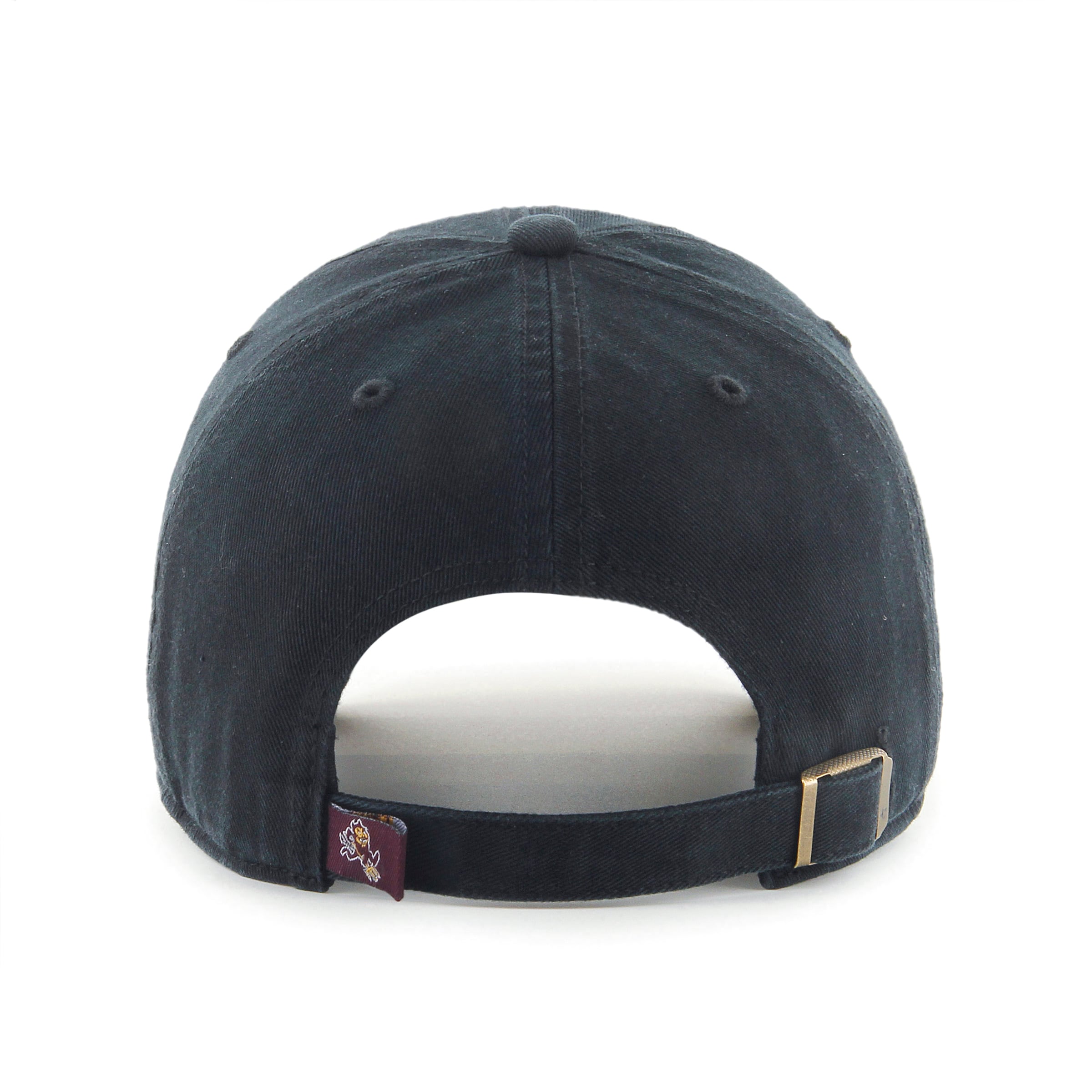 Men's '47  Black Arizona State Sun Devils Logo Clean Up Adjustable Hat