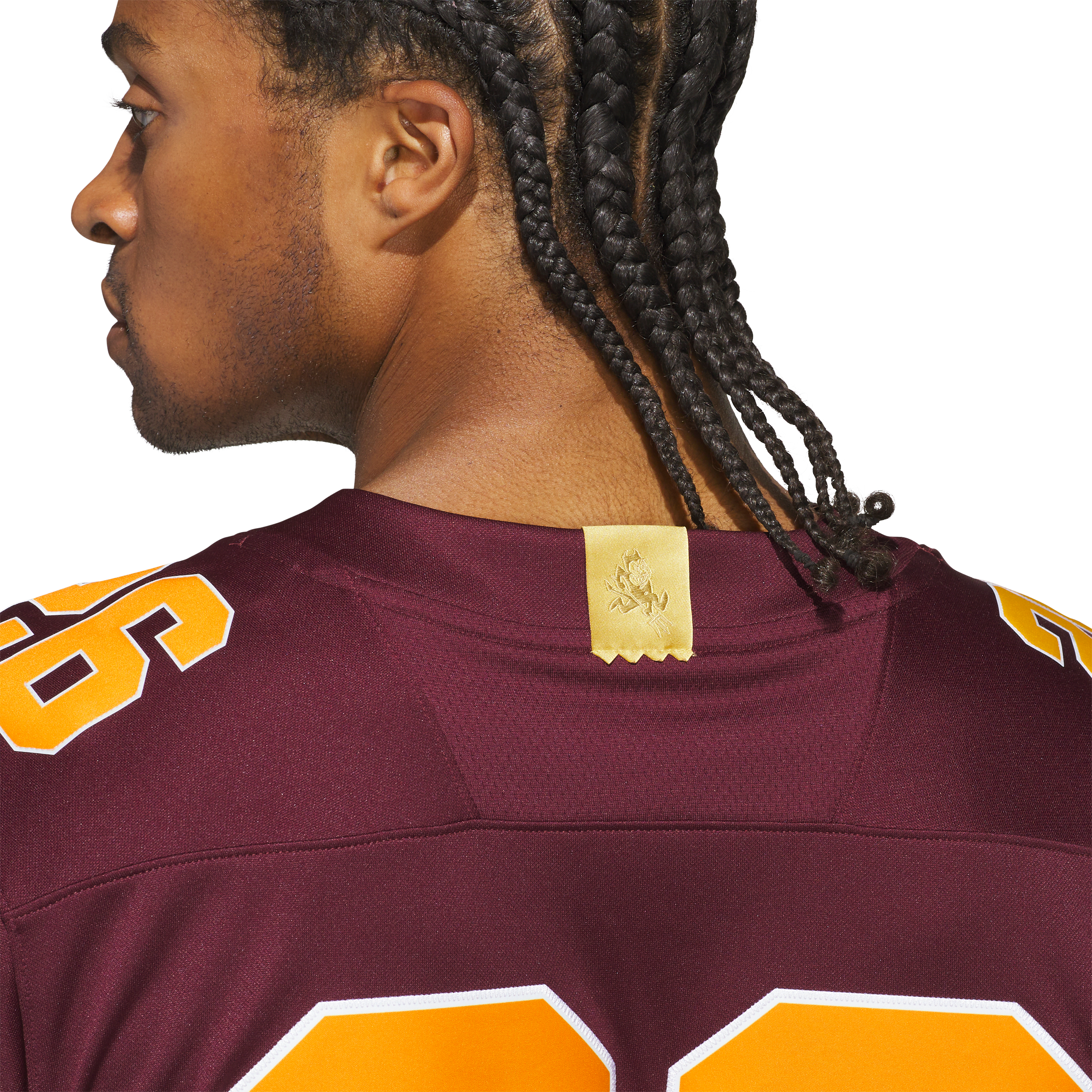 Maillot de stratégie Premier adidas pour homme n° 26 bordeaux Arizona State Sun Devils Roses &