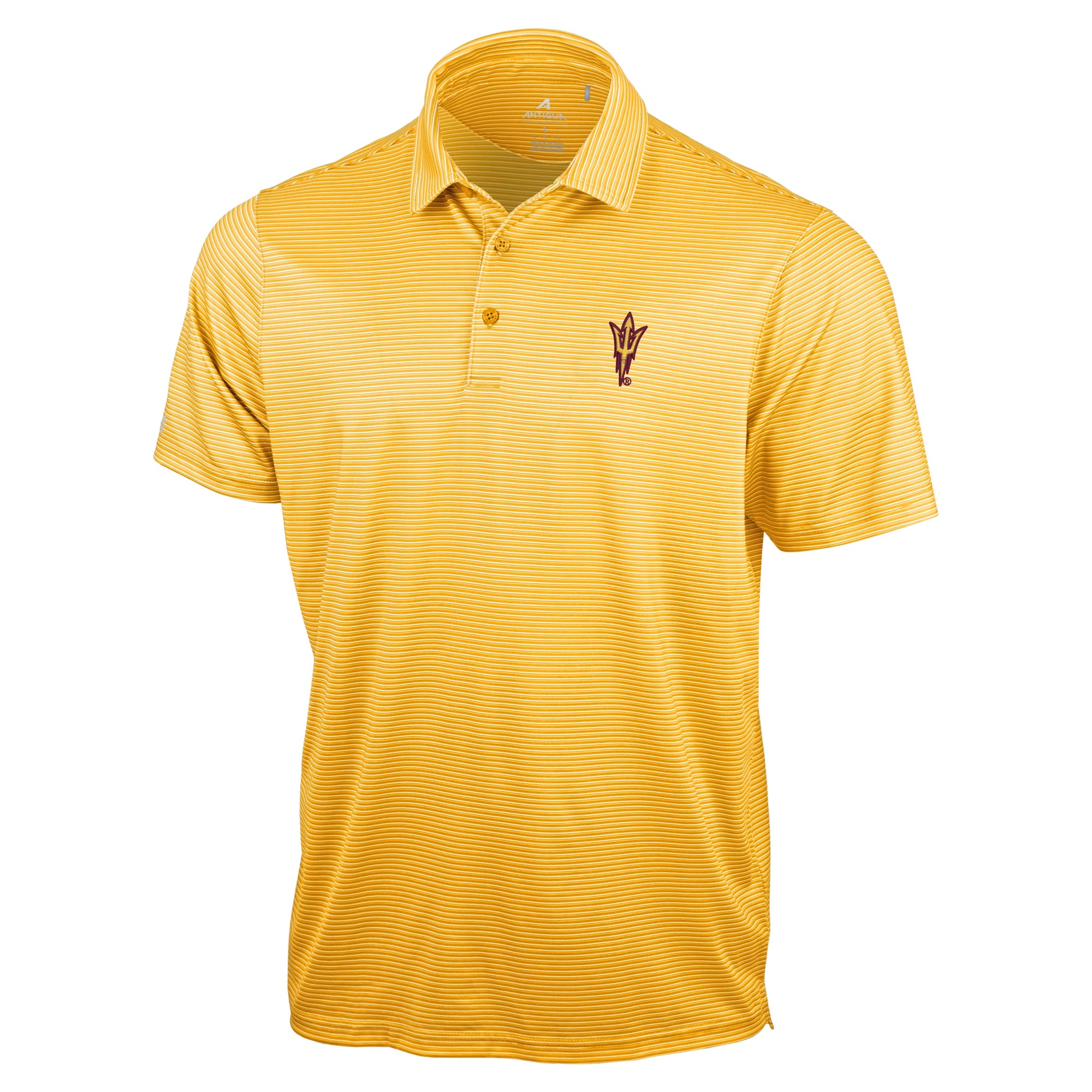 Polo Antigua Gold pour homme, collection Arizona State Sun Devils Lineage