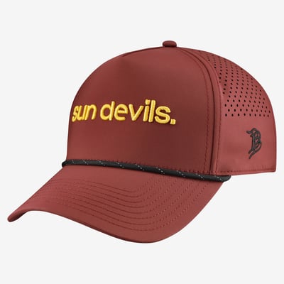  Arizona State Sun Devils Branded Bills Statement Adjustable Rope Hat - Maroon