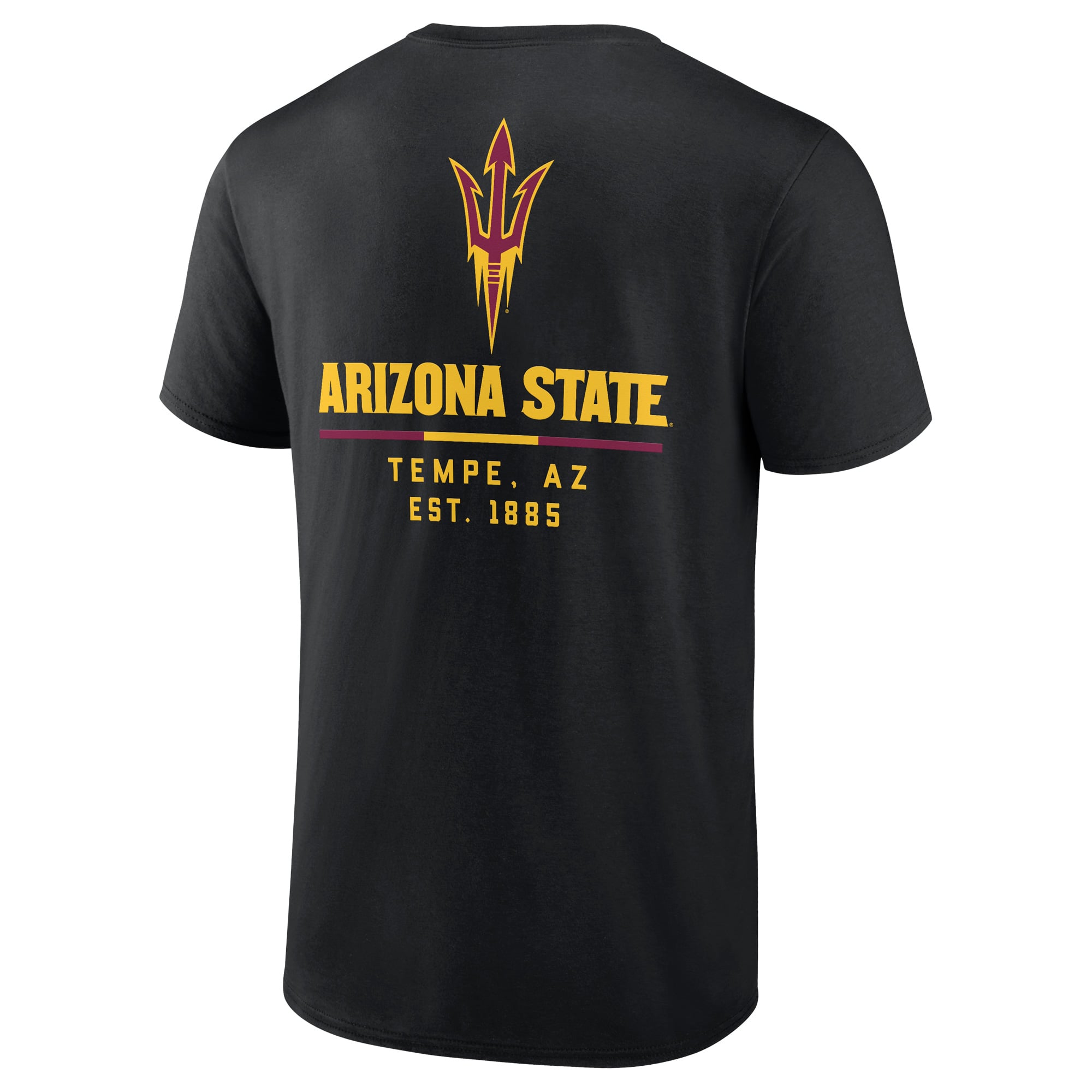 Men's Fanatics Black Arizona State Sun Devils Game Day 2-Hit T-Shirt