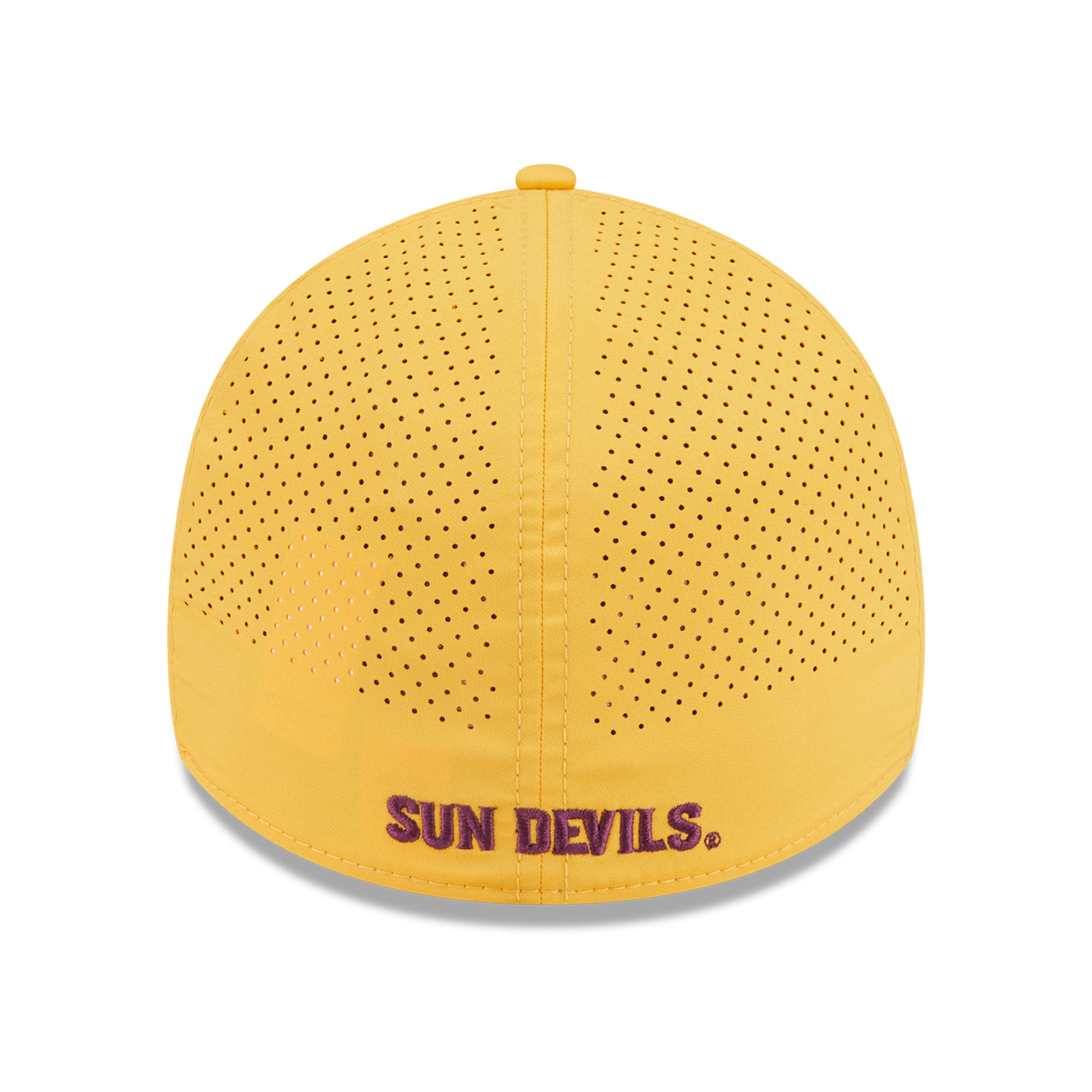 Casquette extensible New Era Gold Arizona State Sun Devils Performance Rope 39THIRTY pour homme