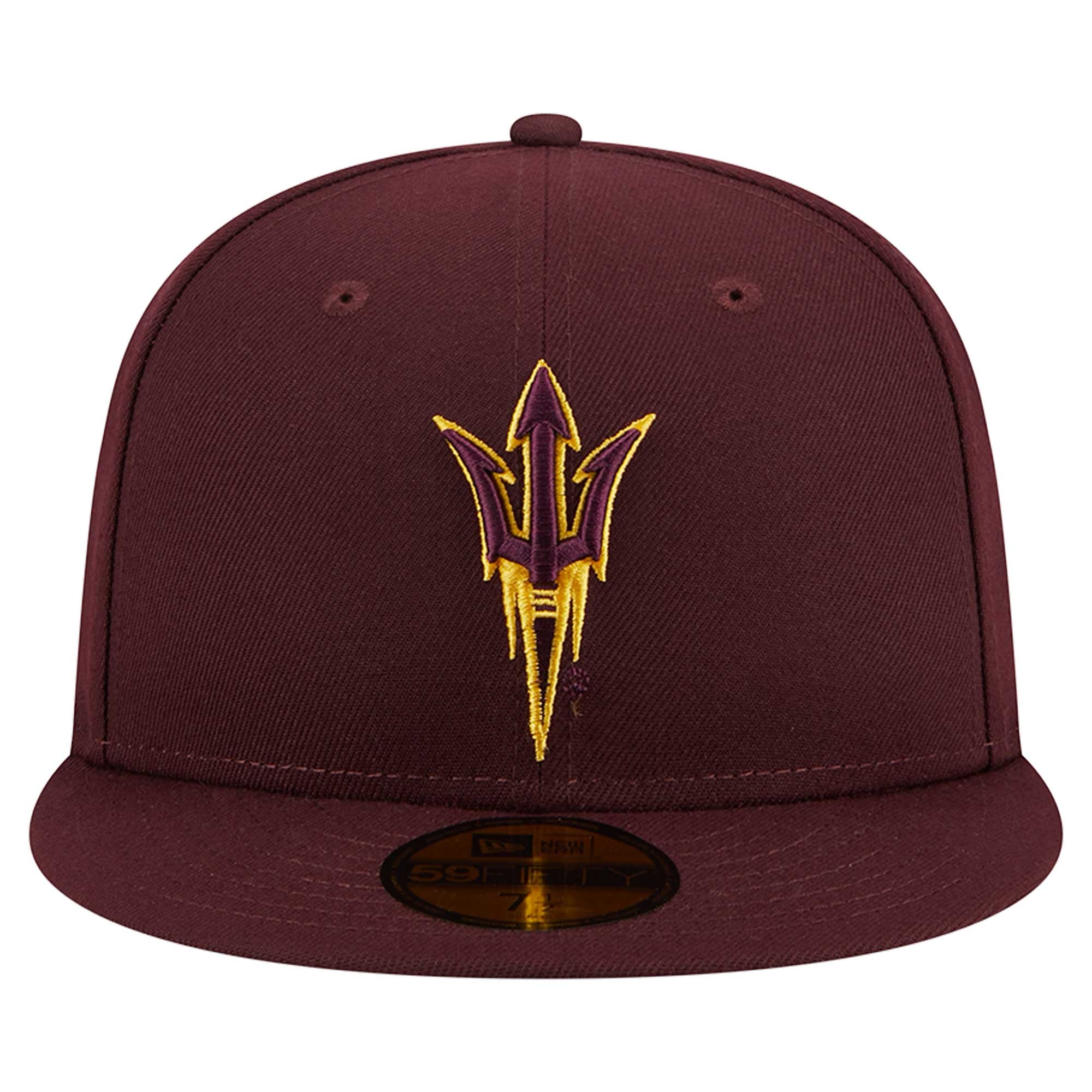 Men's New Era Maroon Arizona State Sun Devils 59FIFTY Fitted Hat